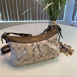 Coach Monogram Shoulder Bag